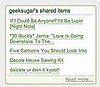 Add Shared Items to Your Blog